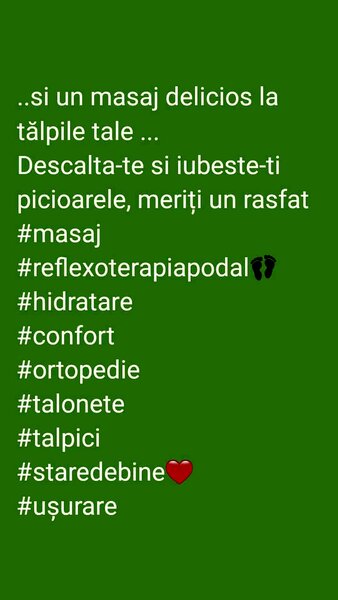 Pauza relaxanta si un masaj bun din partea mea,,